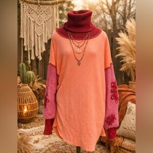 Intimately Free People Make It Cozy Thermal Tunic Dress small